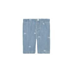 Short pour bébé en lyocell avec rayures GG