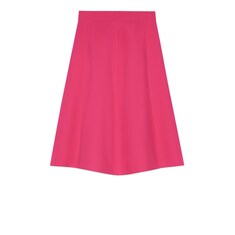 Wool silk skirt