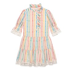 Robe pour enfant en coton GG et étoiles