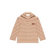 Polo marin pour enfant en coton à rayures