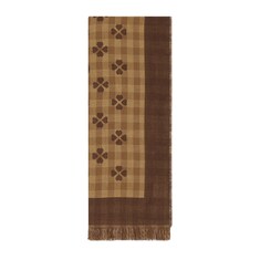 Étole en jacquard de coton