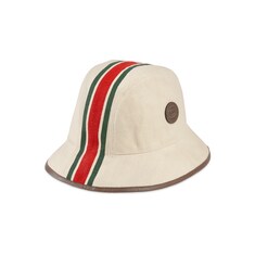 Chapeau fedora en toile avec bande Web