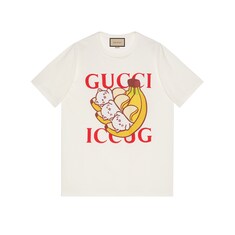Bananya x Gucci cotton T-shirt