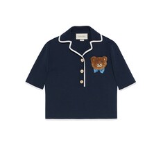 KAI x Gucci silk cotton polo