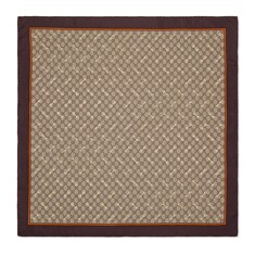 Foulard en soie à imprimé GG avec motif Mors