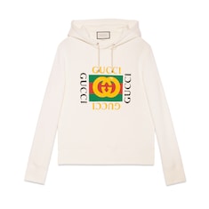 Толстовка из хлопка с логотипом Gucci