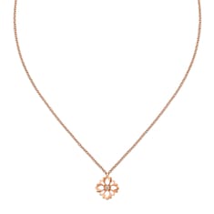 Collana a catena Gucci Flora oro 18k