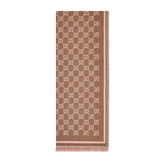 GG wool scarf
