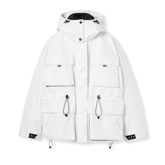 Chaqueta de jacquard de tejido técnico con GG