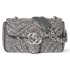 GG Marmont crystals small shoulder bag
