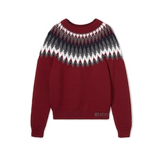 Maglione in maglia di lana spessa