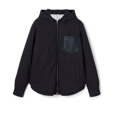 Cotton poplin padded jacket