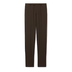 Heavy wool satin pant