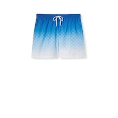 Short de baño de popelina técnica estampada