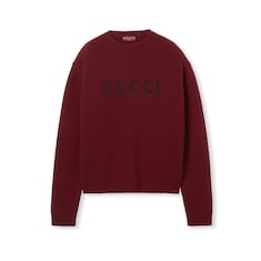 Maglione in maglia di lana e cashmere a coste