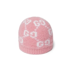 Cappello in misto alpaca GG