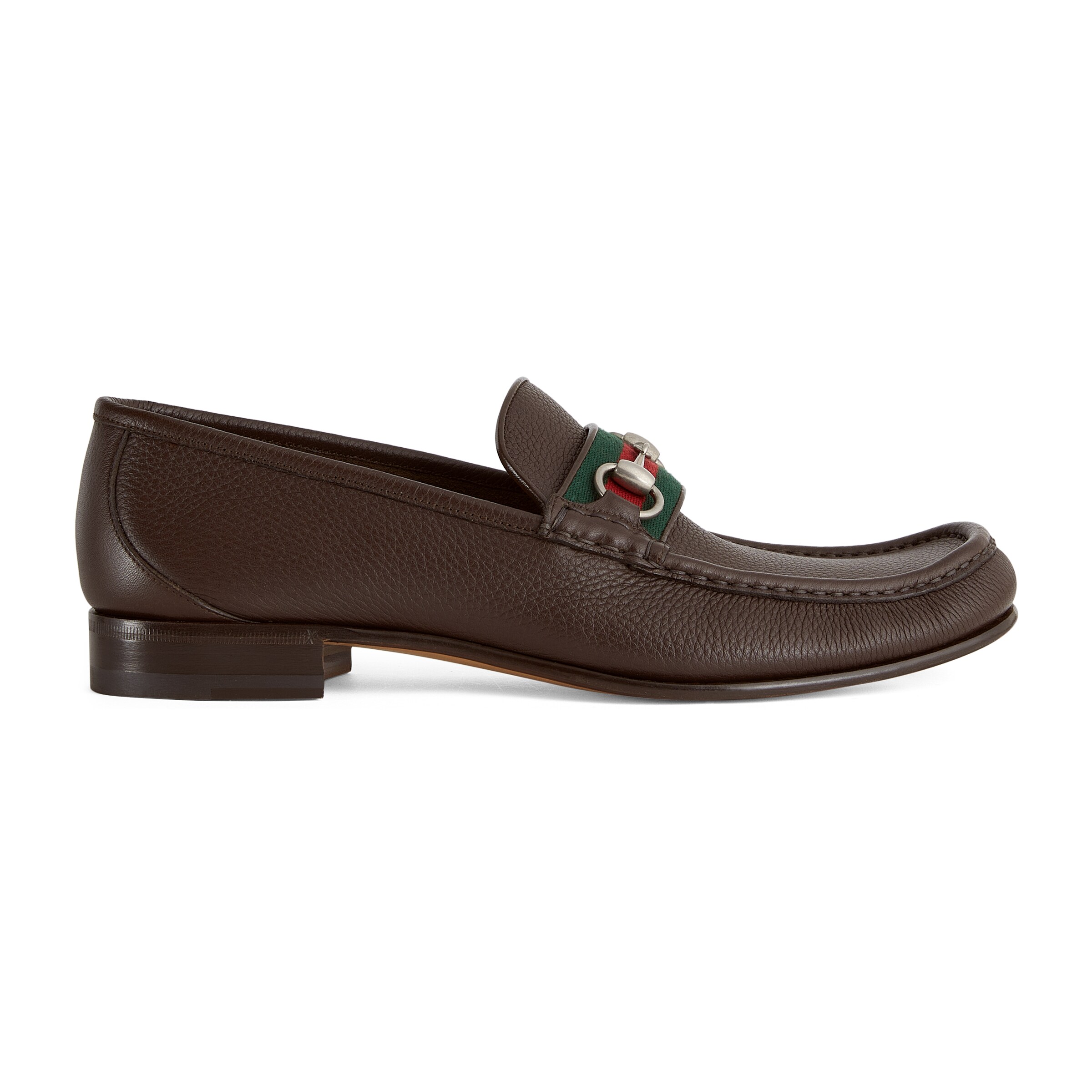 Gucci Wislet Horsebit Loafer In Brown