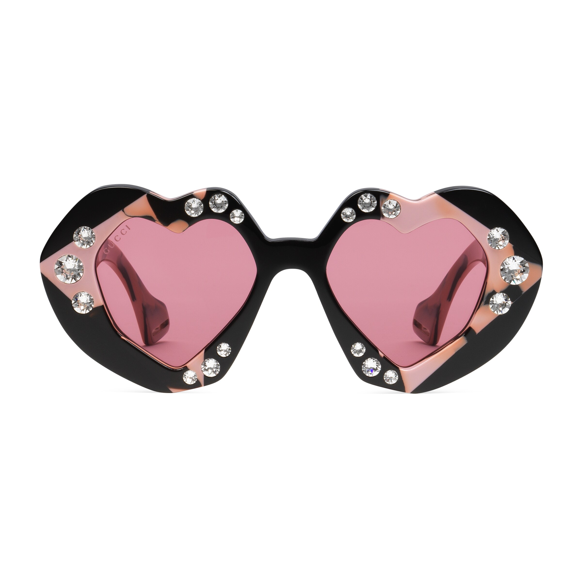 Heart shaped 2024 sunglasses gucci