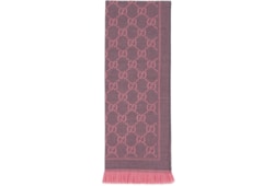 GG wool scarf