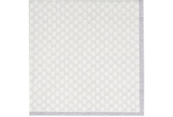 Couverture pour bébé en laine à motif GG