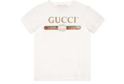 T-shirt pour enfant en coton avec logo Gucci