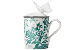 Tazza Herbarium con farfalla