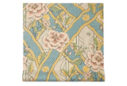 Tapete mit Blumen-Print