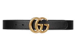 Ceinture enfant Double G en cuir