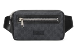 GG Black small belt bag