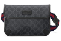 GG Black small belt bag