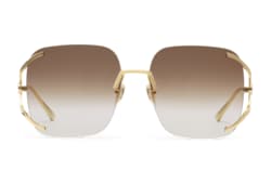 Square metal sunglasses