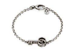 GG Marmont key charm bracelet
