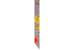 GG Flora print silk ribbon