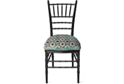 Chaise Chiavari avec jacquard GG