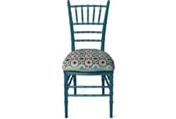 Chaise Chiavari avec jacquard GG