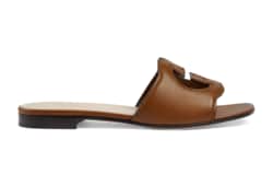 Women's slide sandal with Interlocking G