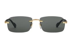 Rectangular frame sunglasses