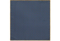 Pañuelo cuadrado con lunares y Doble G