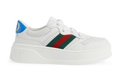 Кроссовки из кожи с лентой Web для детей 3–12 лет