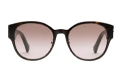 Geometric-frame sunglasses