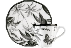 Кофейная чашка и блюдце Herbarium, набор из двух предметов