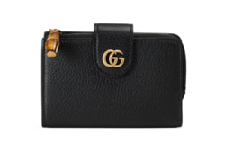 Medium Double G wallet with bamboo