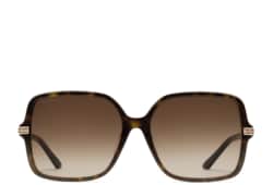 Low nose bridge fit square sunglasses