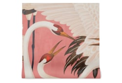 Tapete mit Reiher-Print