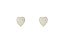Gucci Heart earrings with Interlocking G