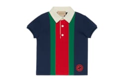 Футболка поло из хлопка с Web для детей 0–1 года