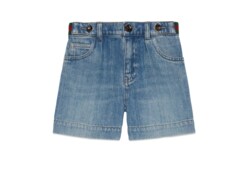 Children's denim bermuda