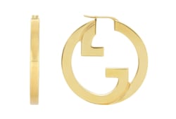 Gucci Blondie hoop earrings