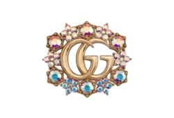 GG Marmont crystal brooch