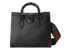 Tote Gucci Diana pequeño con avestruz